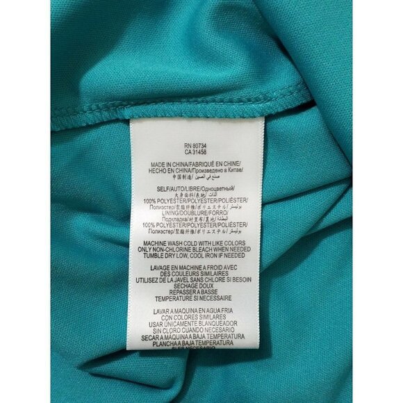 Max & Cleo~Women's Size S~Blue Asymmetric Sweetheart Party Dress NWT $148.00 - Picture 8 of 9